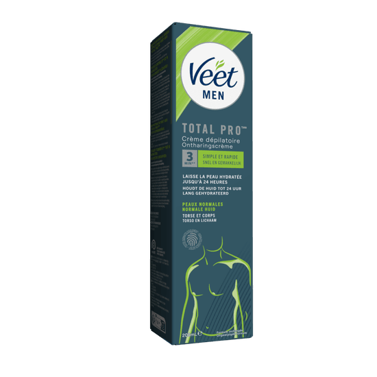 Veet Men Crème Dépilatoire Peaux Normales - Torse et Corps, 200ml